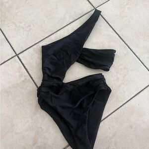 Lovers + Friends Elegant Black Swimsuit